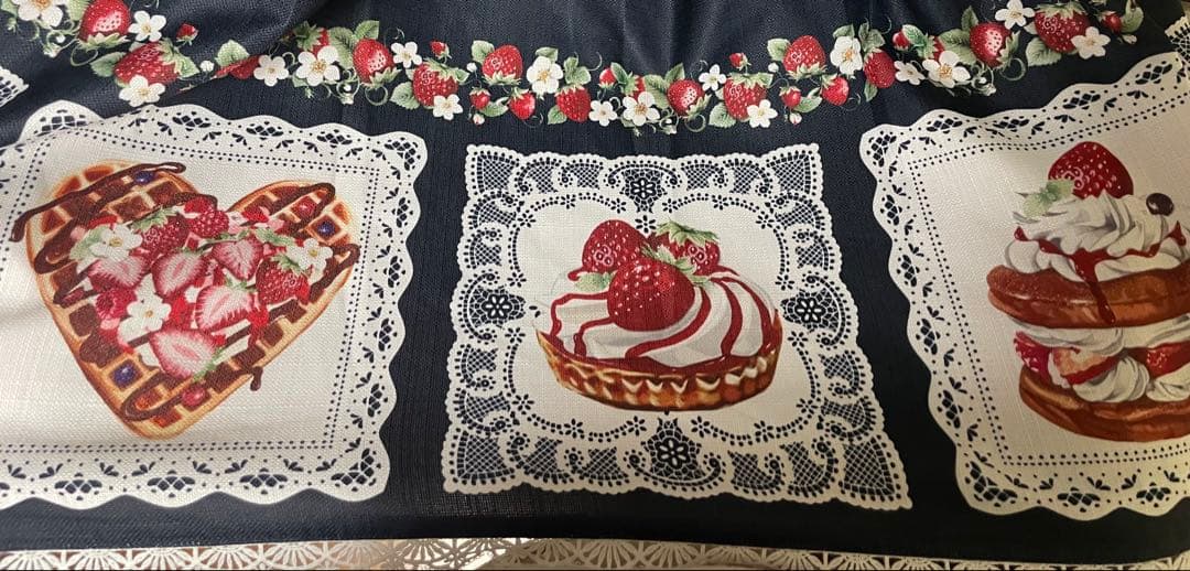 【Chalmiere】　ベイクドベリー　JSK リボン クリップ セット　新品