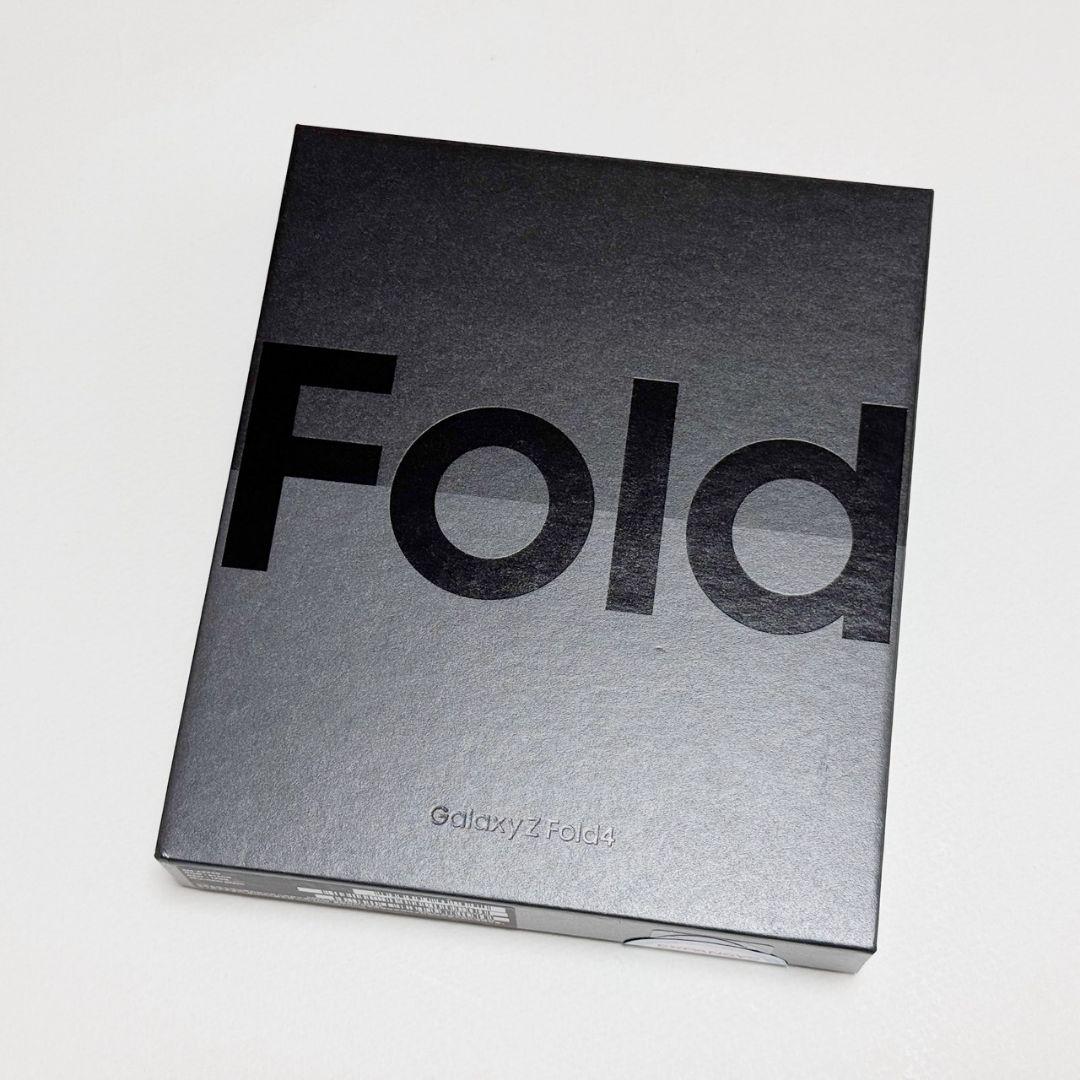 【中古】Samsung Galaxy Z Fold 4 12GB+512GB 黒