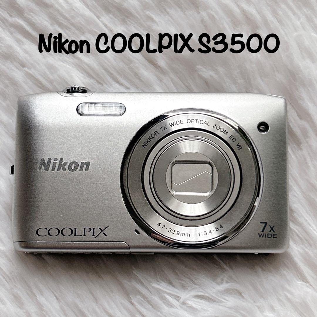 【美品】Nikon COOLPIXS3500 外箱 取説付 ニコン　クールピクス