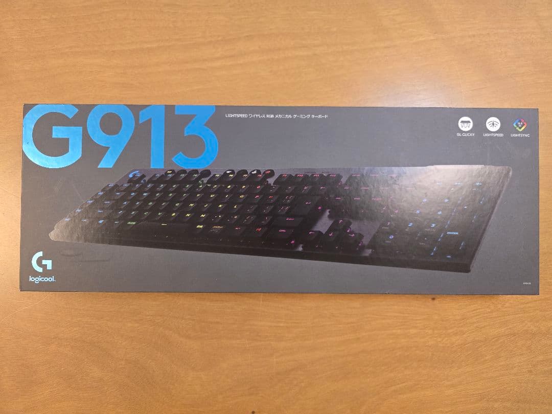 【美品】Logicool G913-CL ワイヤレスキーボード