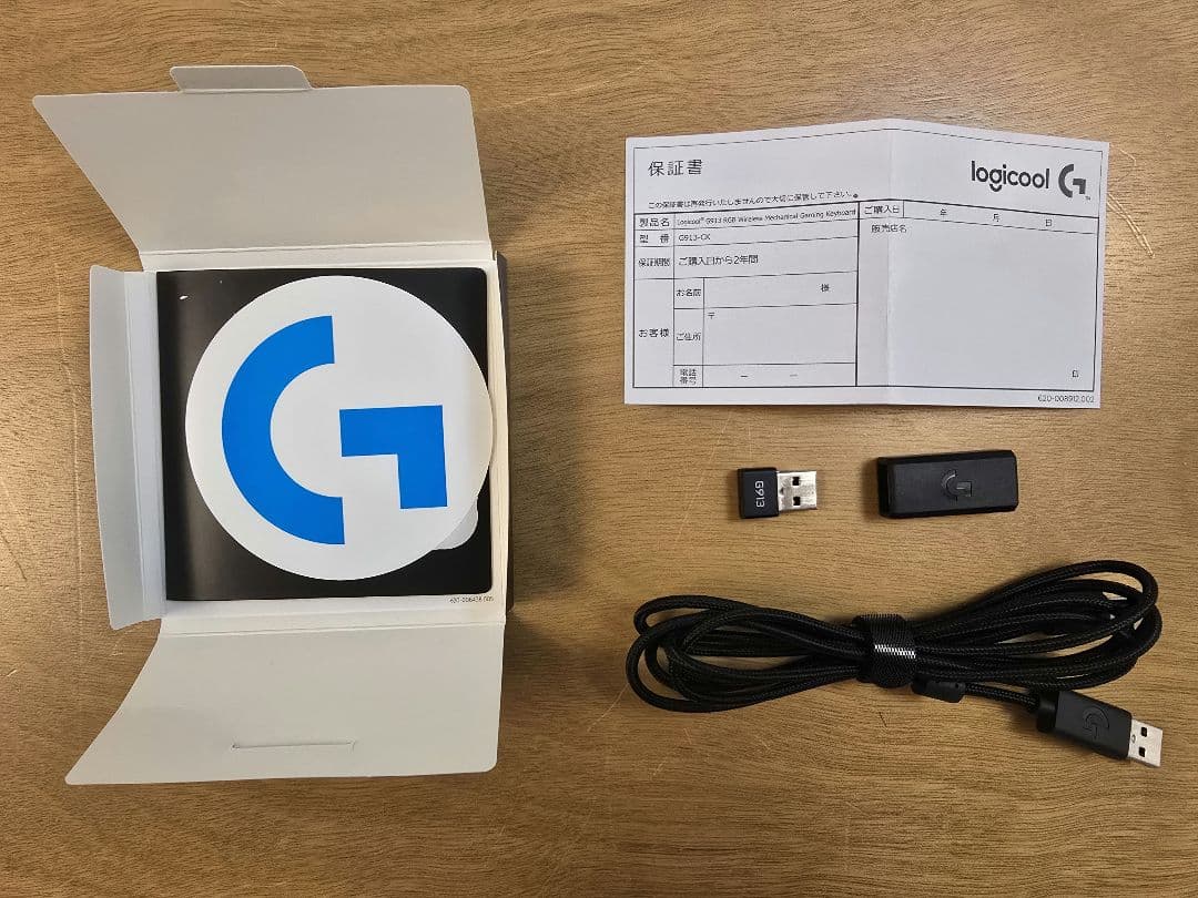 【美品】Logicool G913-CL ワイヤレスキーボード