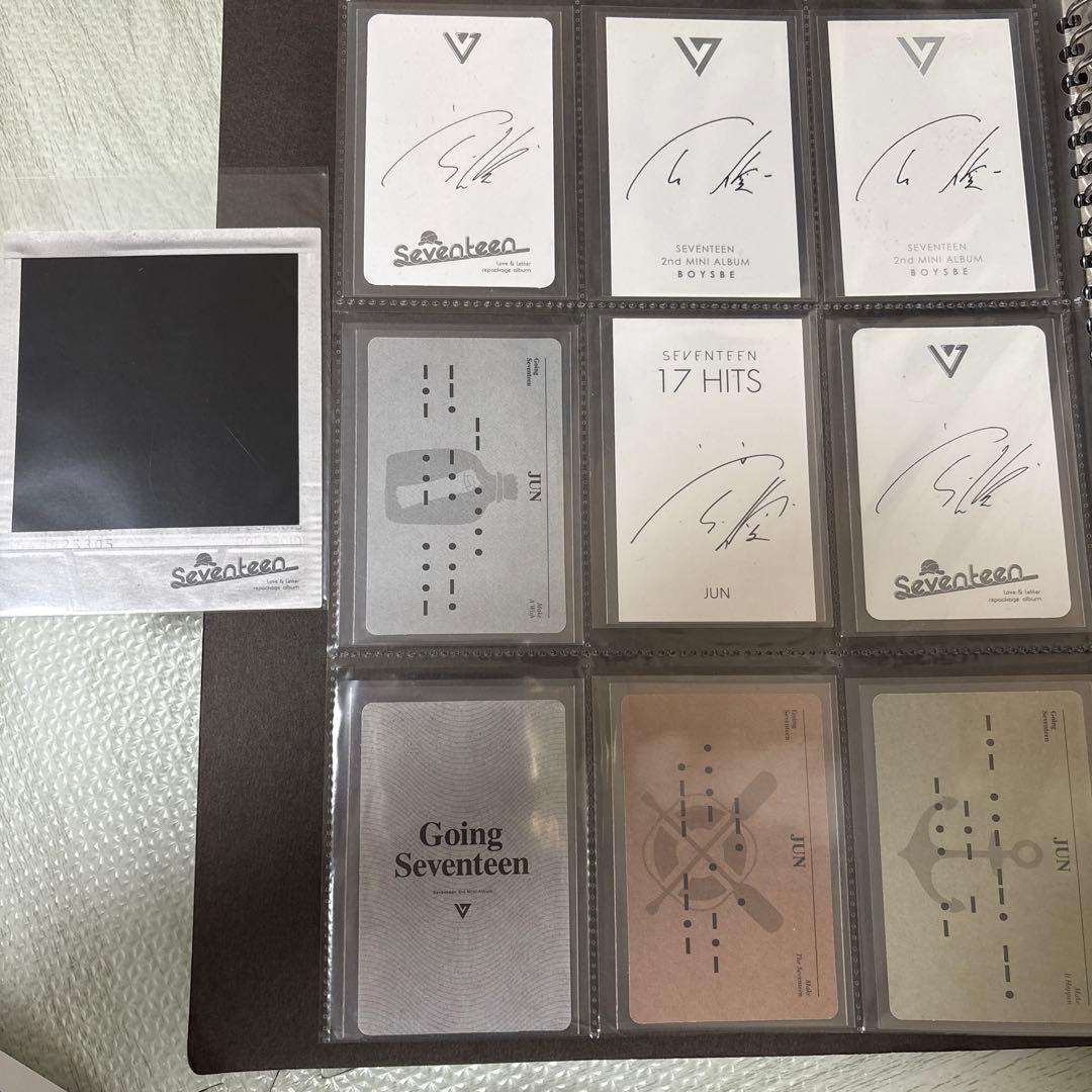 seventeen ジュン　トレカ　コンプ