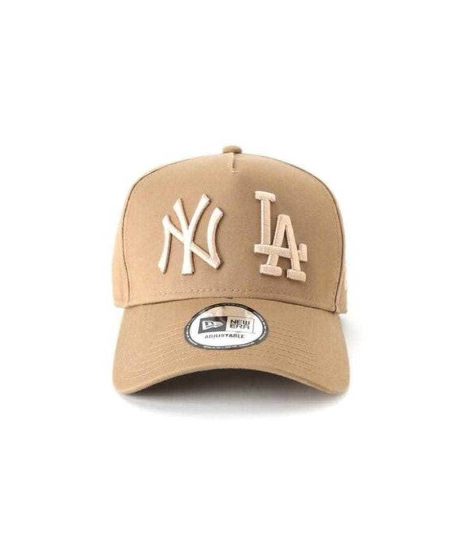 美品　NEW ERA ニューエラ 9FORTY DOUBLE LOGO キャップ