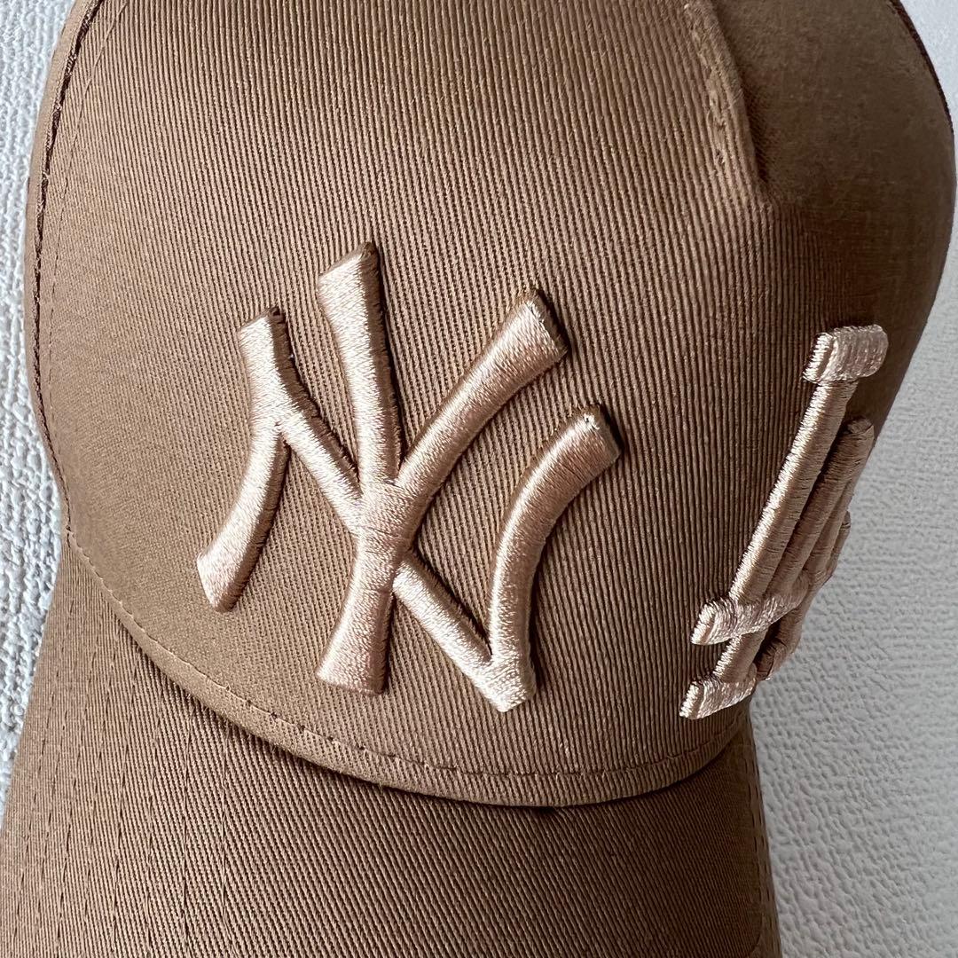 美品　NEW ERA ニューエラ 9FORTY DOUBLE LOGO キャップ