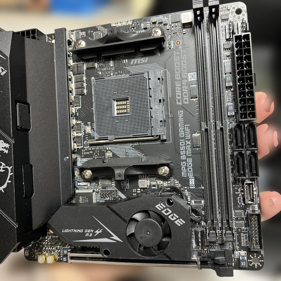 MSI B550I GAMING EDGE WIFI マザーボード