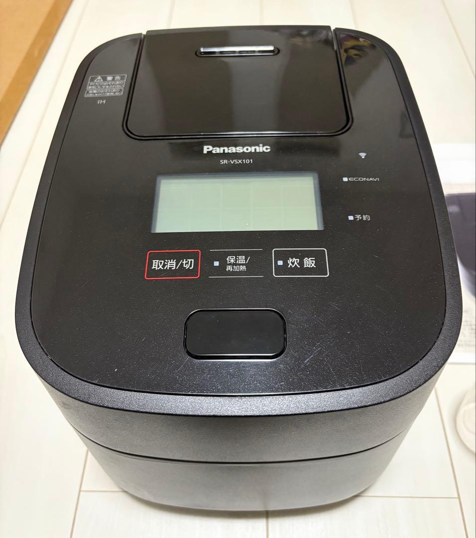 Panasonic SR-VSX101 炊飯器5.5合炊 2021年製