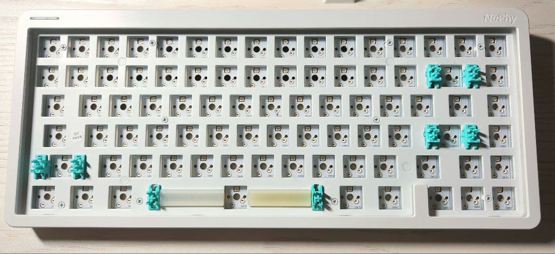 【完動品】Nuphy Halo75 v1 Rose Glacier軸