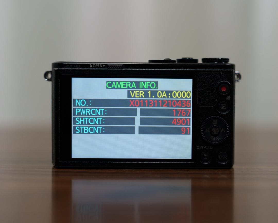 LUMIX GM1 / シャッター数 4901