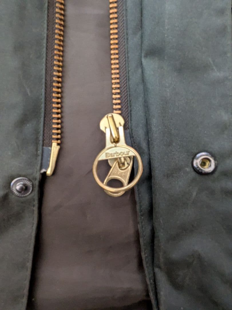 バブアー　ビデイル　オリーブ　38