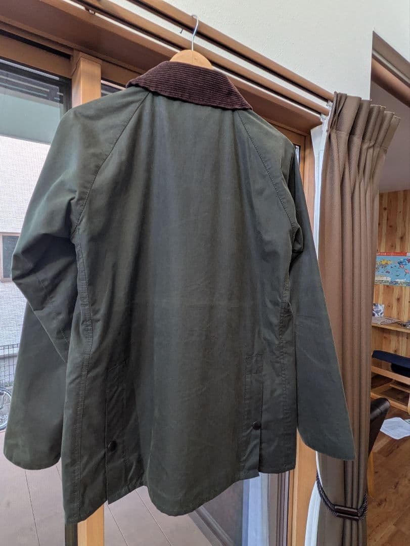 バブアー　ビデイル　オリーブ　38