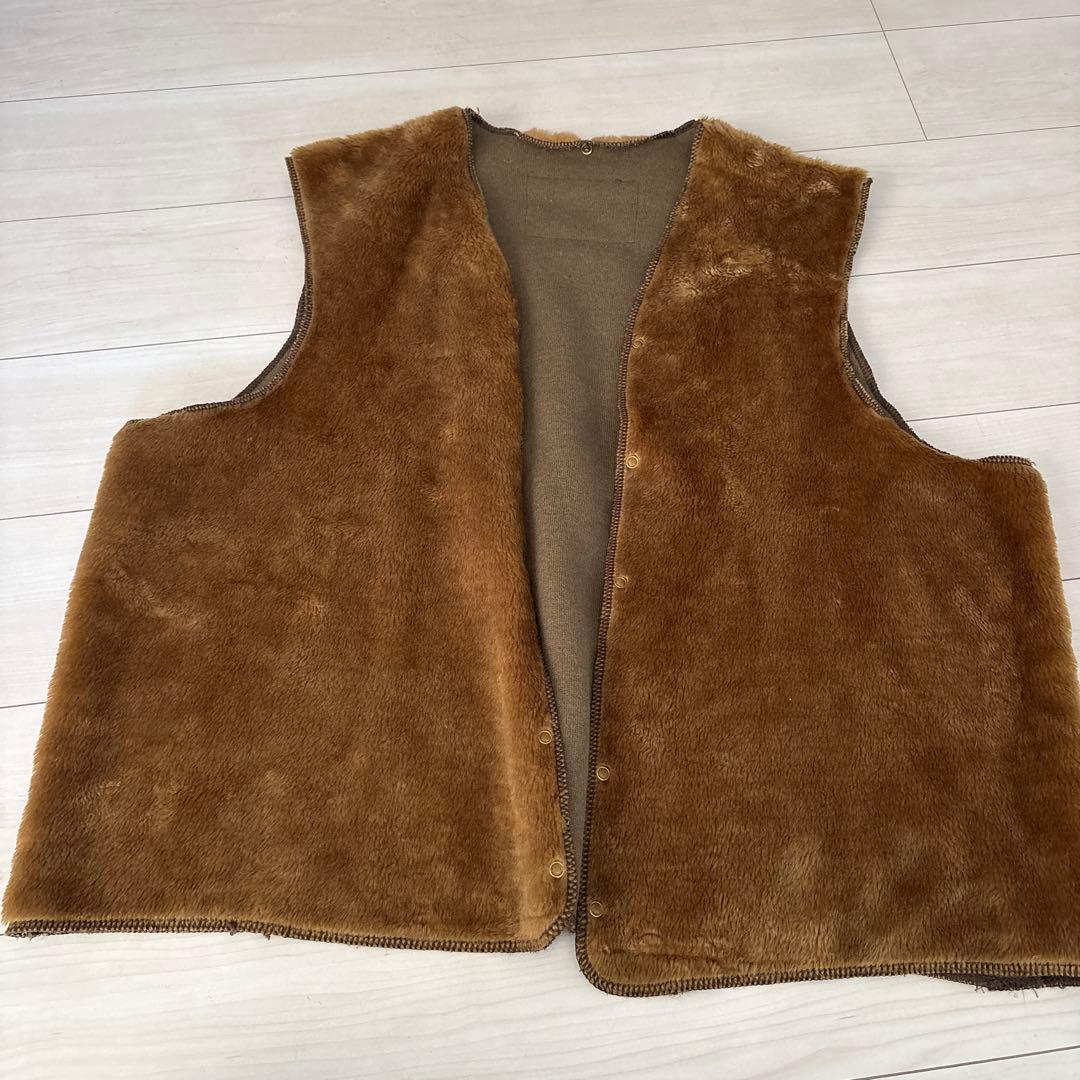 Barbour ブラウン フリースベスト