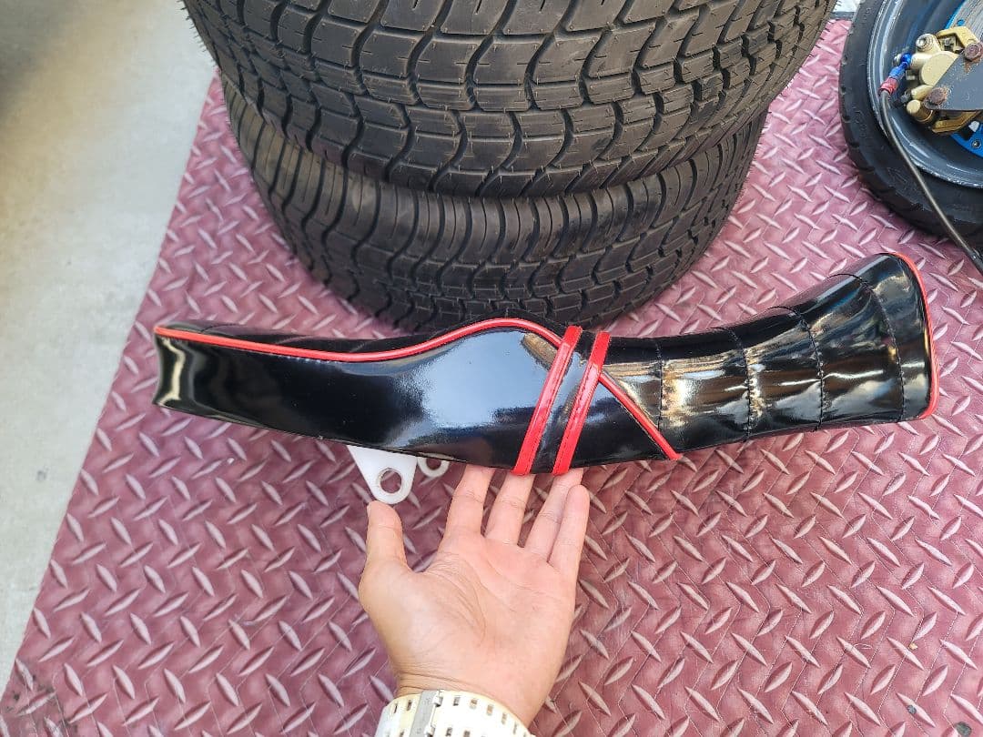 ホンダ エイプ50 タックロール　エナメルシート APE100 AC16 完成品