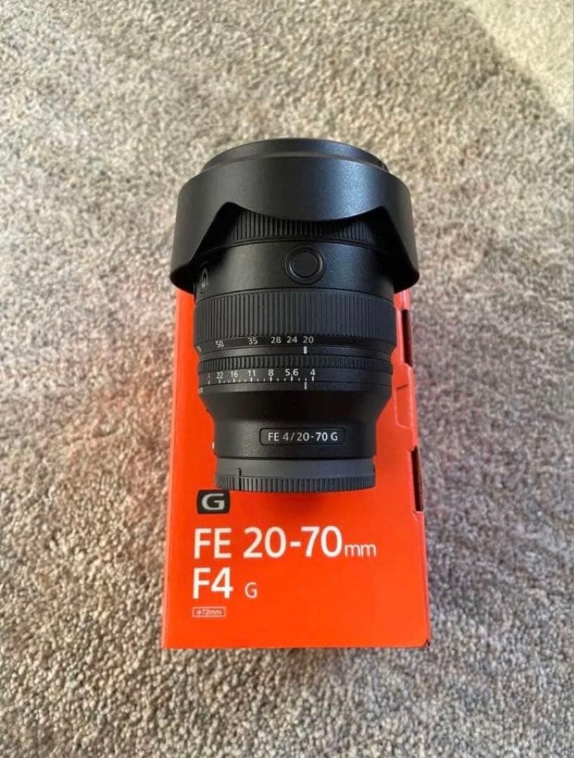 レンズ(ズーム) sony FE20-70mm F4G