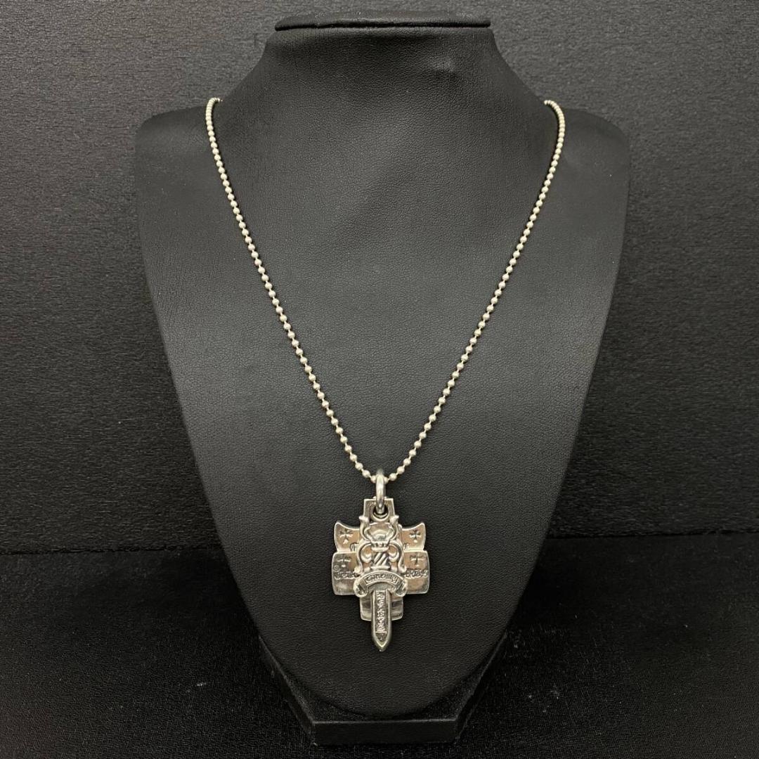 CHROME HEARTS シルバー 925 3トリンケッツ ペンダント