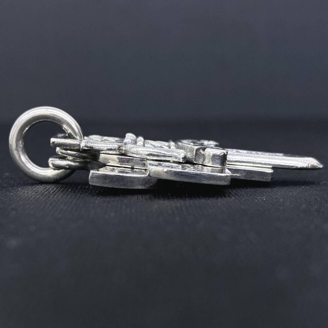 CHROME HEARTS シルバー 925 3トリンケッツ ペンダント