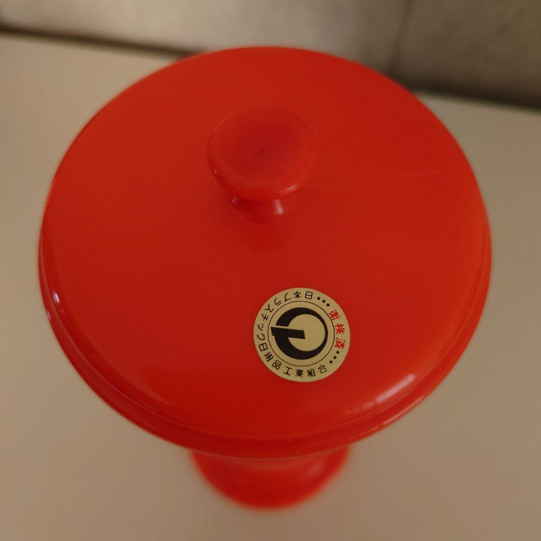 昭和レトロポップ花柄　トーワ箸立て