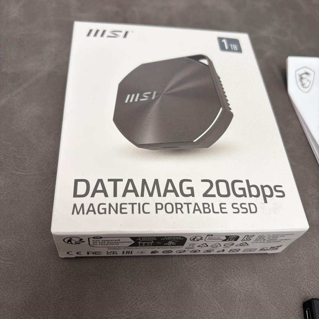 MSI DATAMAG 1TB MagSafe対応 外付けSSD