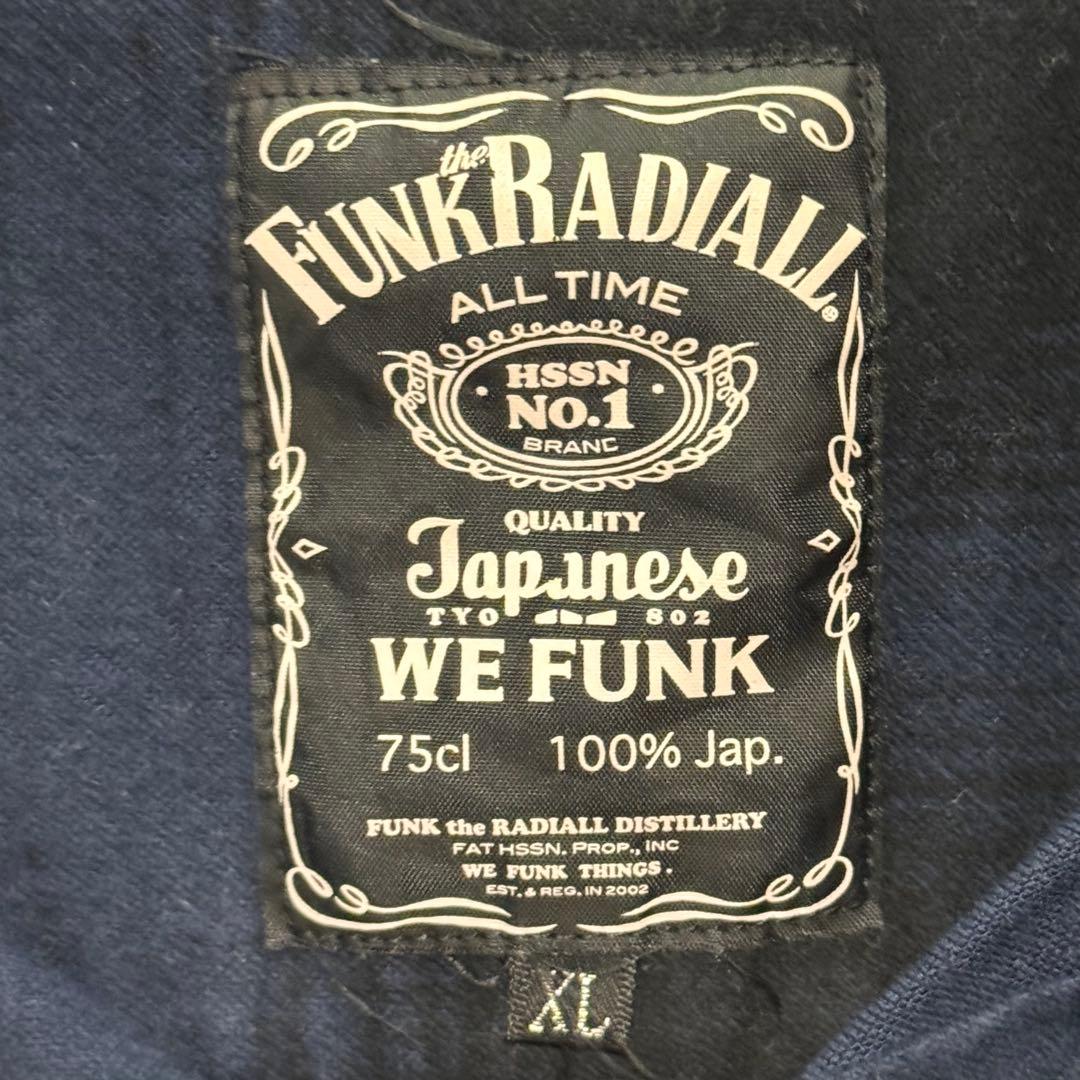 RADIALL ラディアル オンブレチェックシャツ XL ワッペン 刺繍