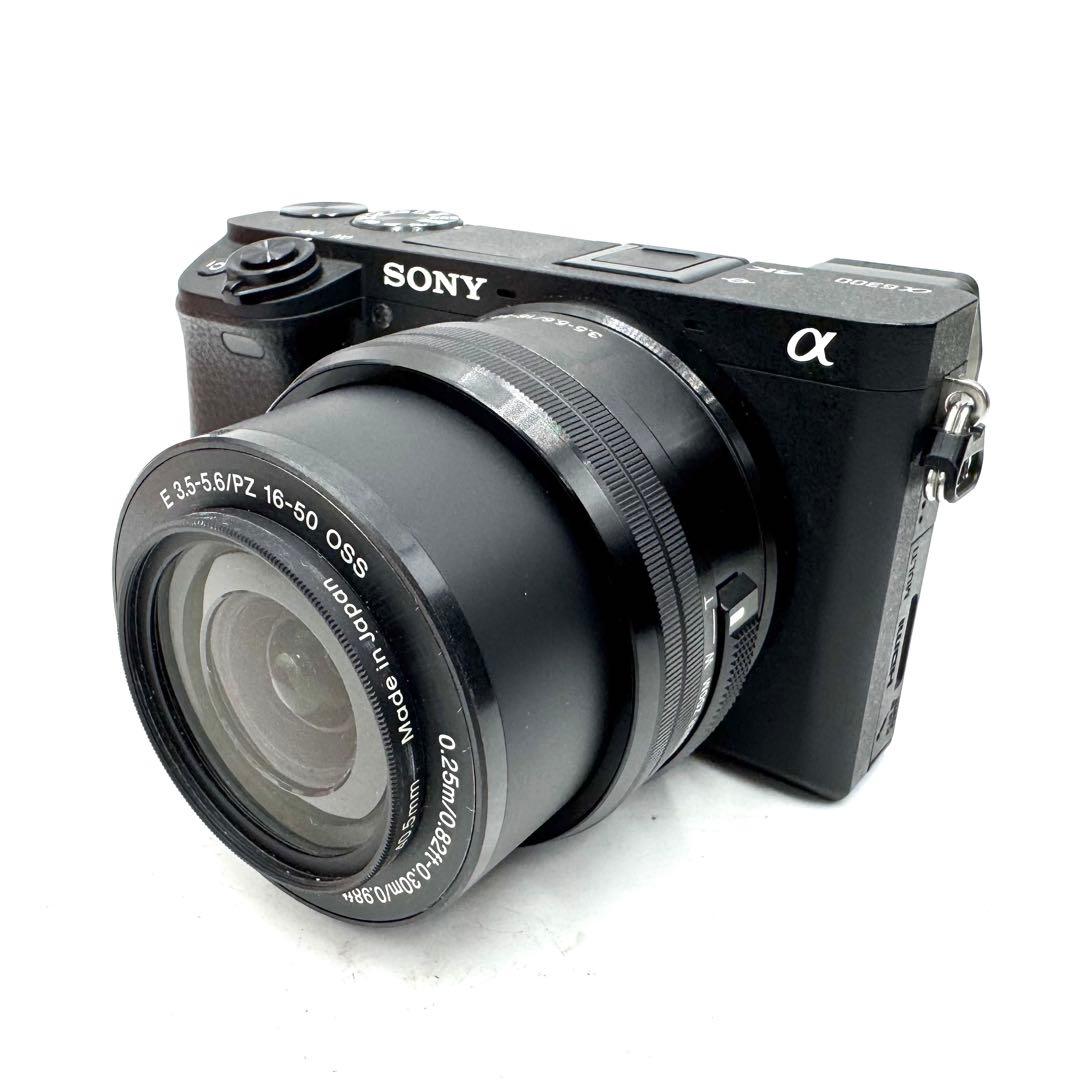 美品 SONY ソニー α6300 ILCE-6300L パワーズームキット