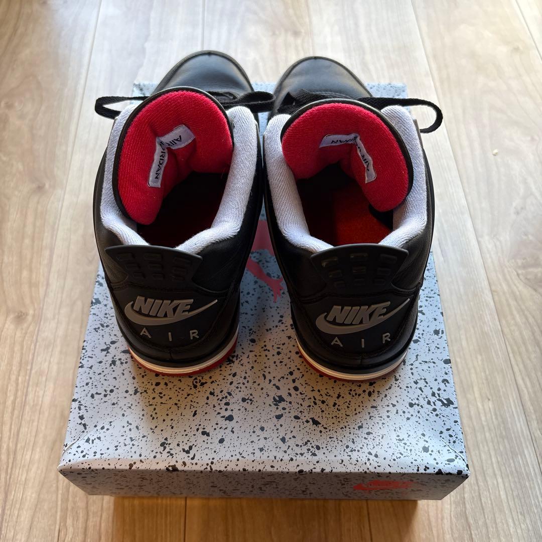 靴 NIKE Air Jordan 4 Retro Bred Reimagined