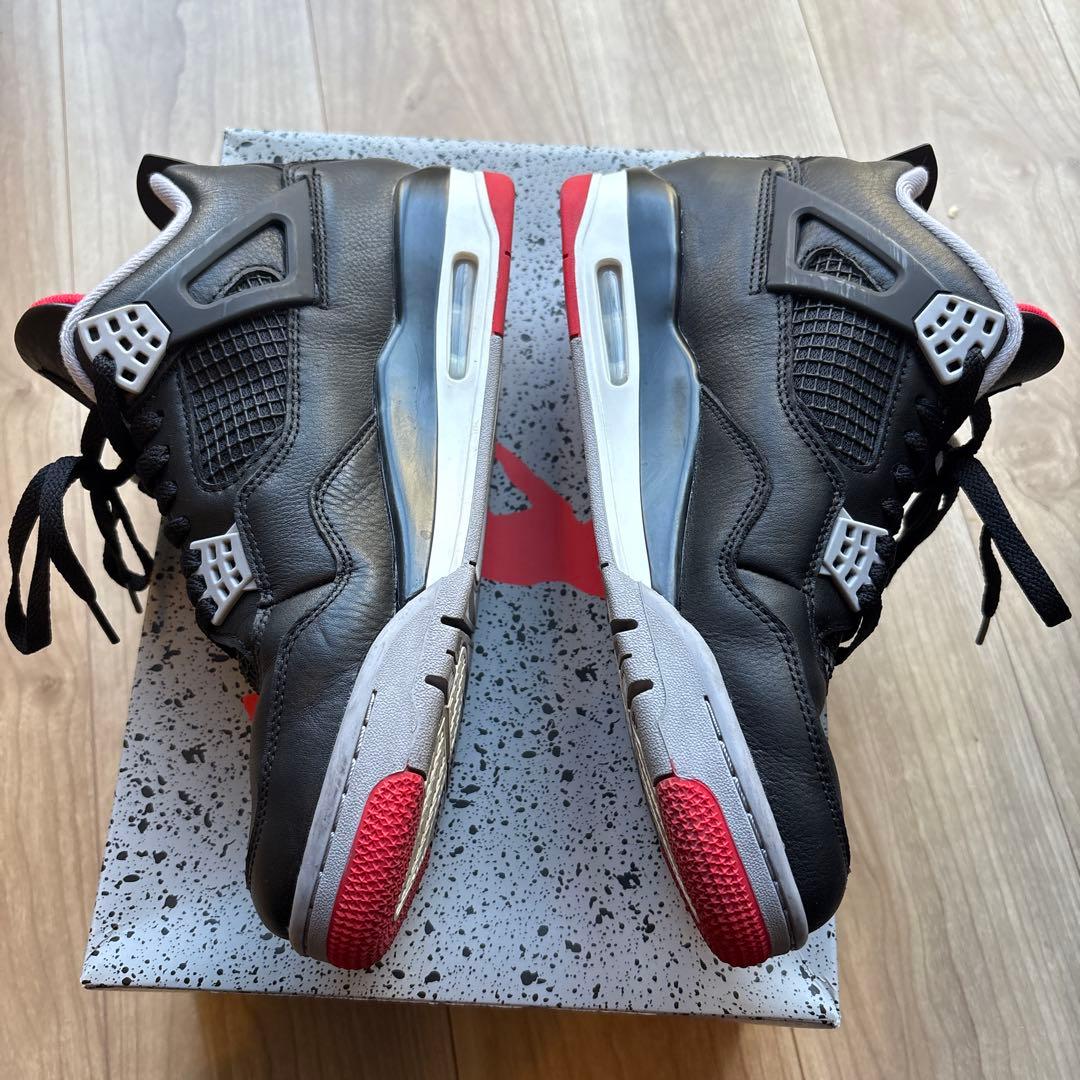 靴 NIKE Air Jordan 4 Retro Bred Reimagined