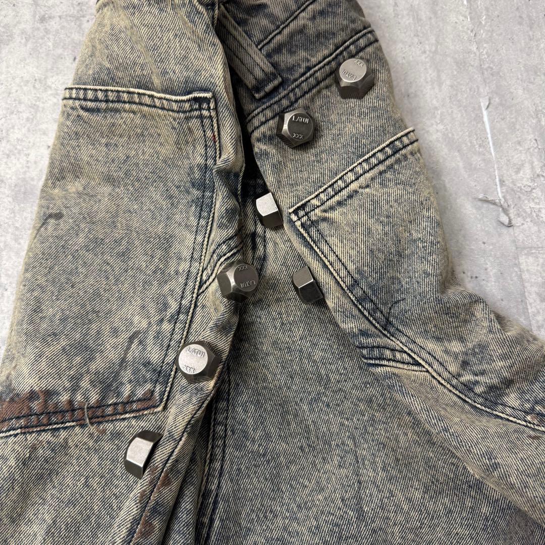 【即発送】LATUI ATELIER RAIN WALKER JEANS M