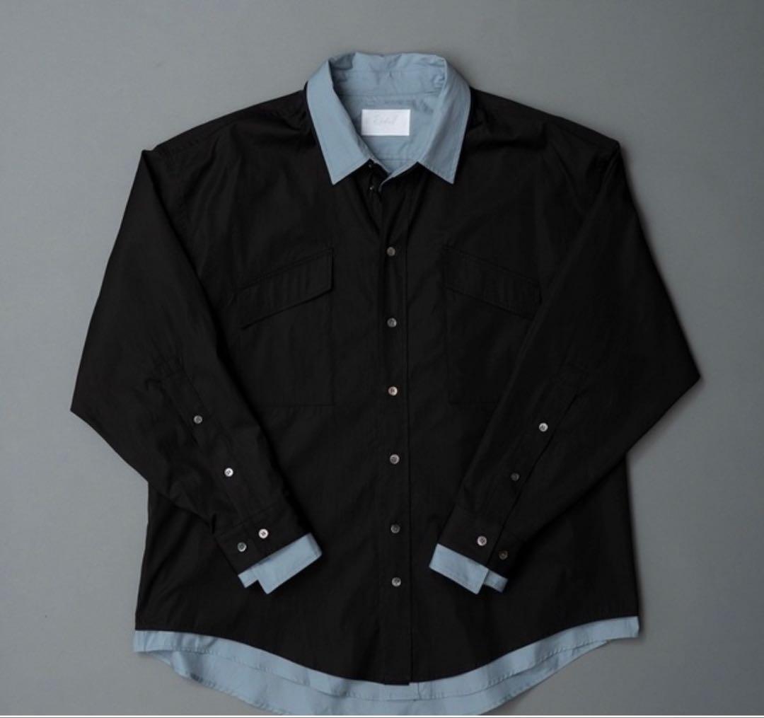 新品 Rich I 25AW LAYERED SHIRT 定価¥63,800