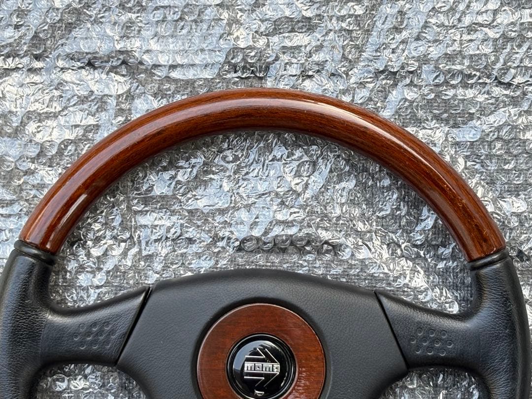MOMO ウッドステアリング Olympic3 ウッドコンビステアリング