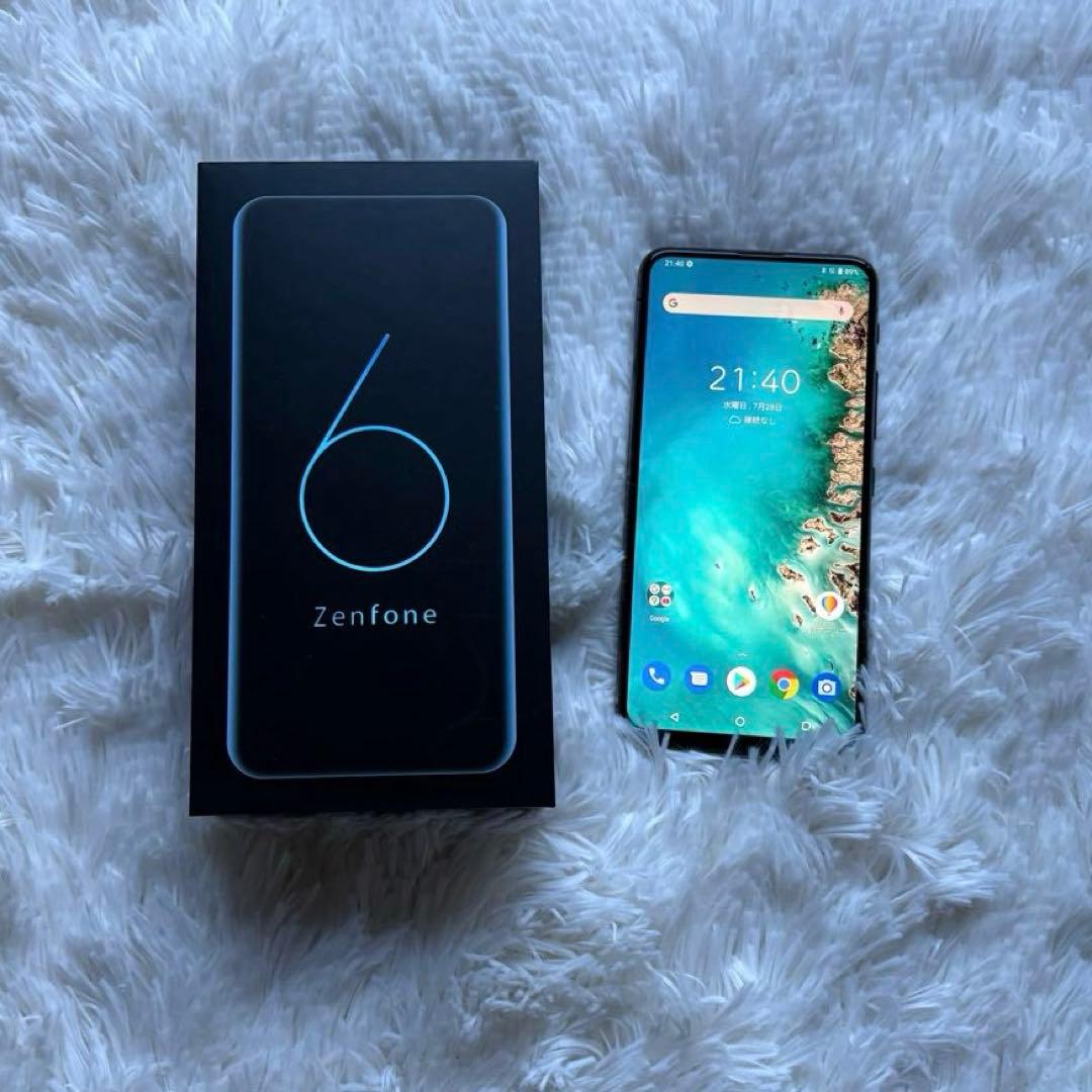 ZenFone 6 付属品あり　バッテリー劣化　ジャンク