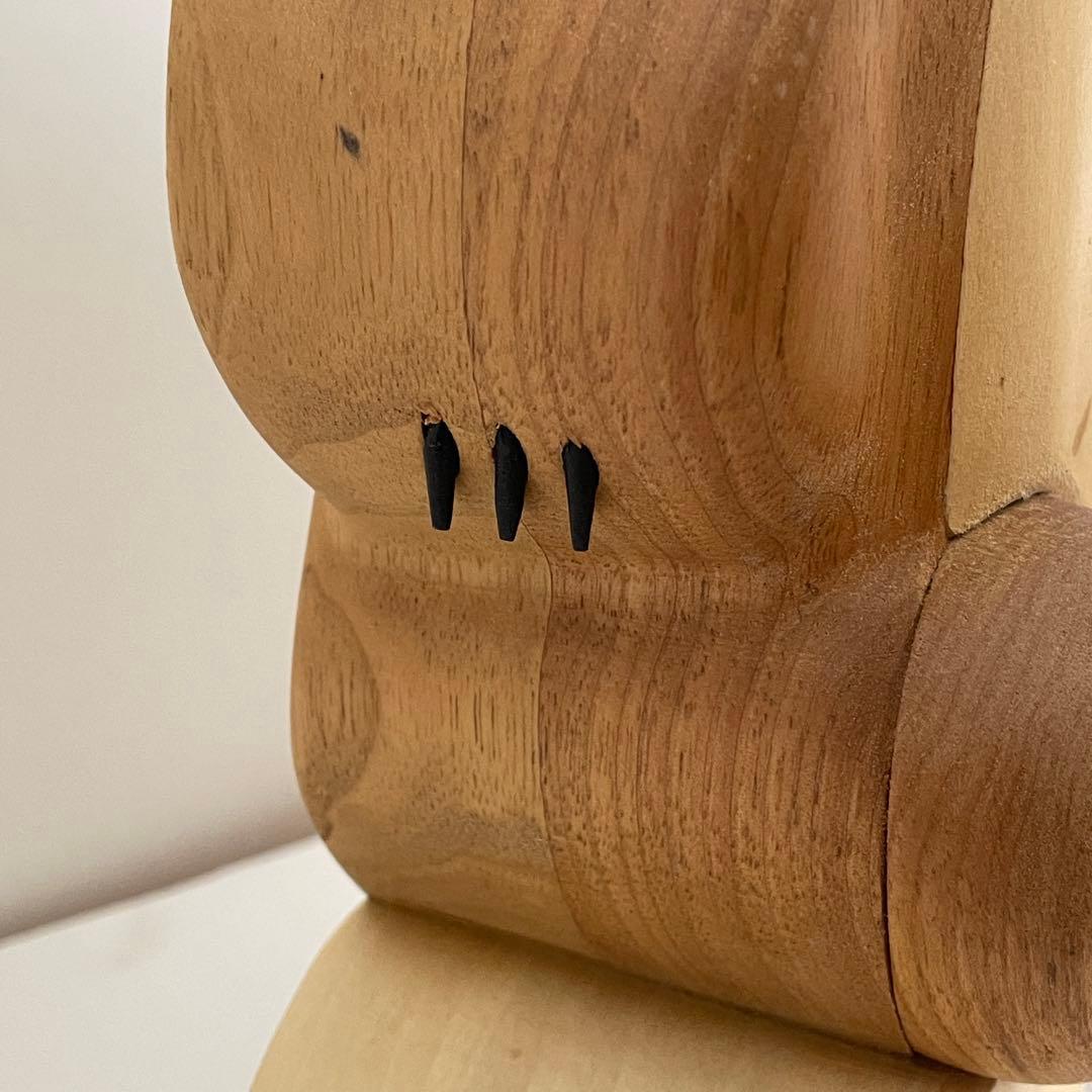 【 廃盤品 】トトロ 木製 時計 リズム時計工業 置き/掛け両用