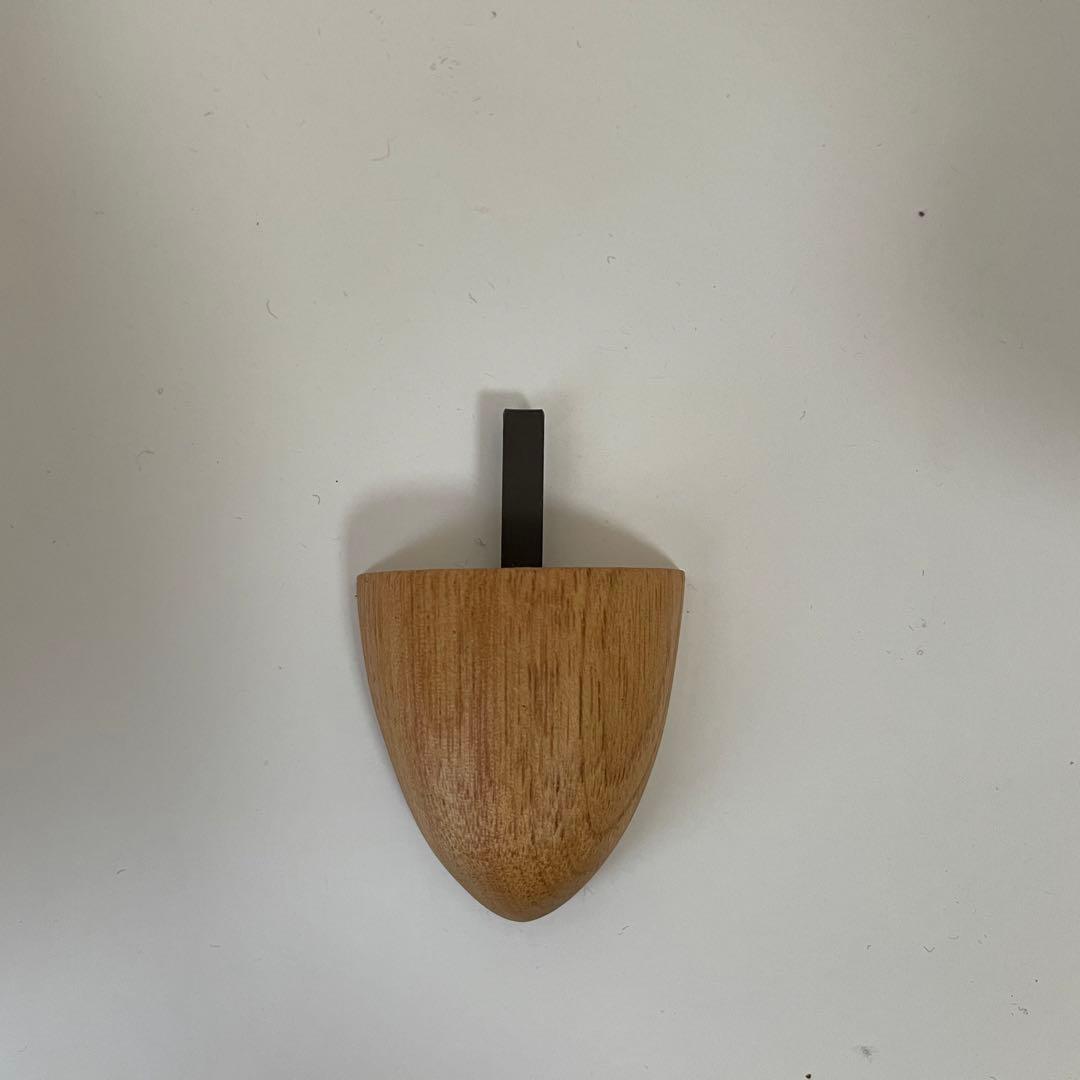 【 廃盤品 】トトロ 木製 時計 リズム時計工業 置き/掛け両用