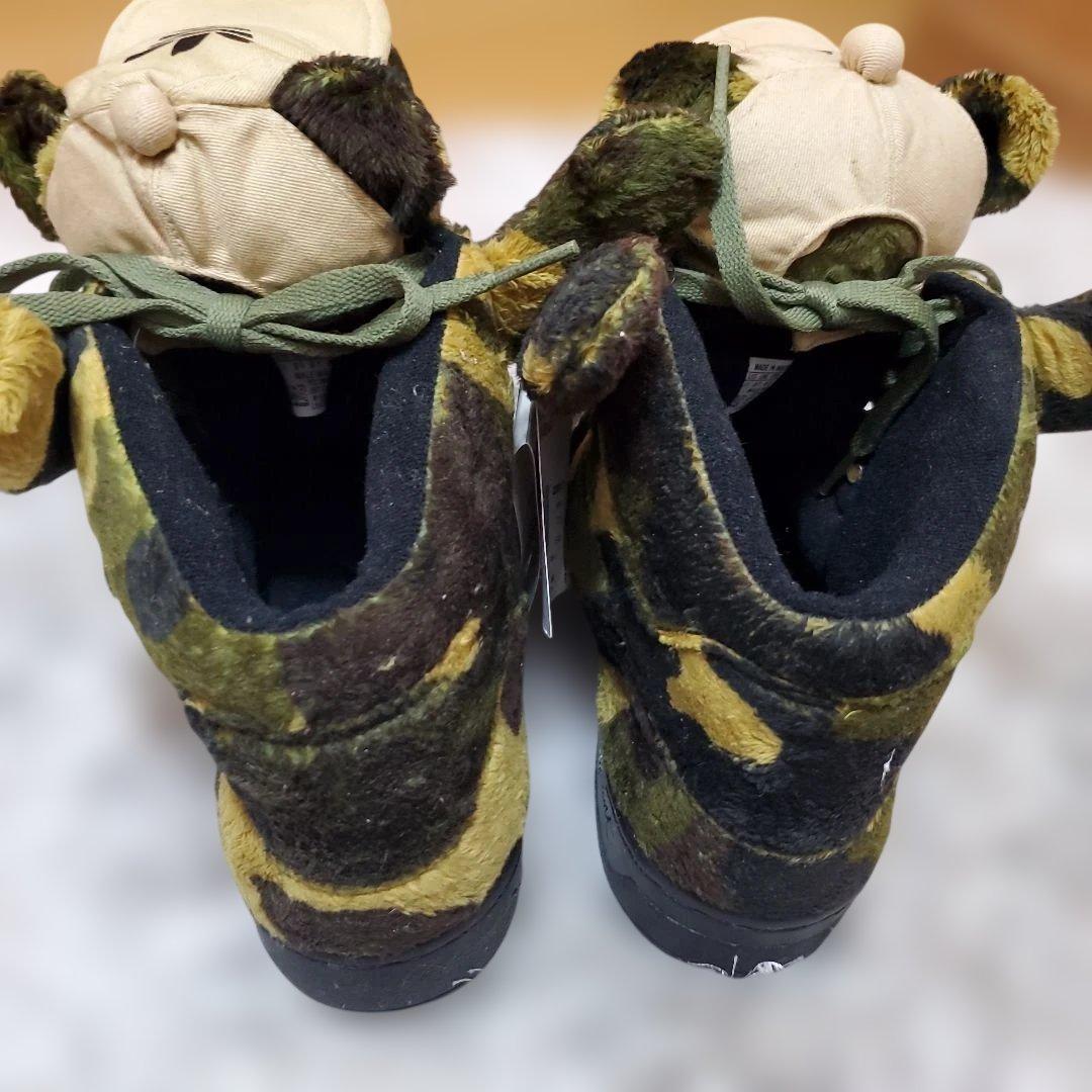 【未使用タグ付き】adidas　ジェレミースコット迷彩くま