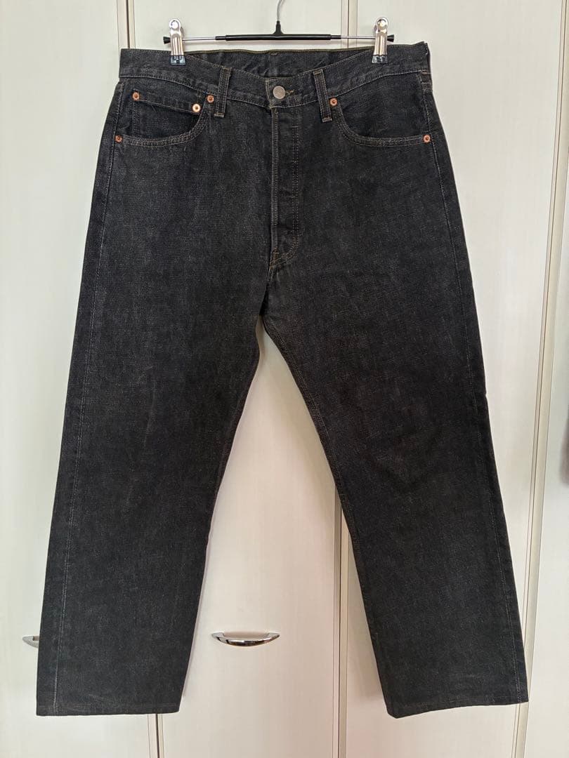 00年アメリカ製　Levi’s 501 先染めブラック