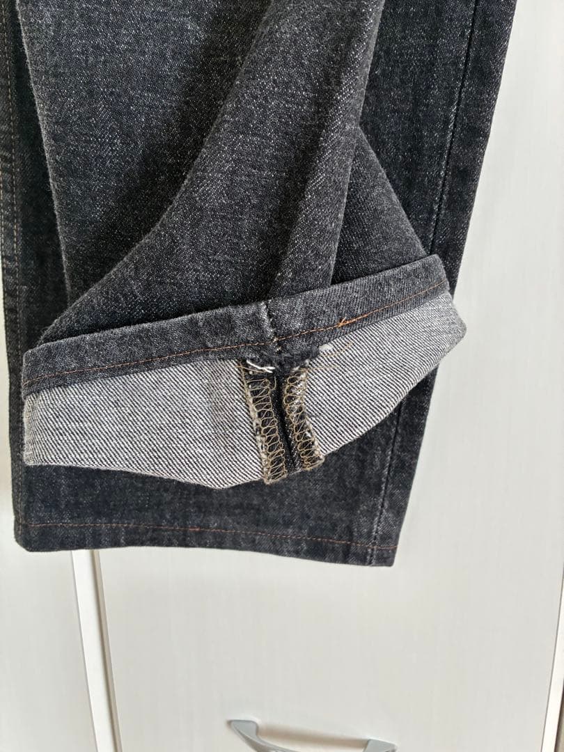 00年アメリカ製　Levi’s 501 先染めブラック