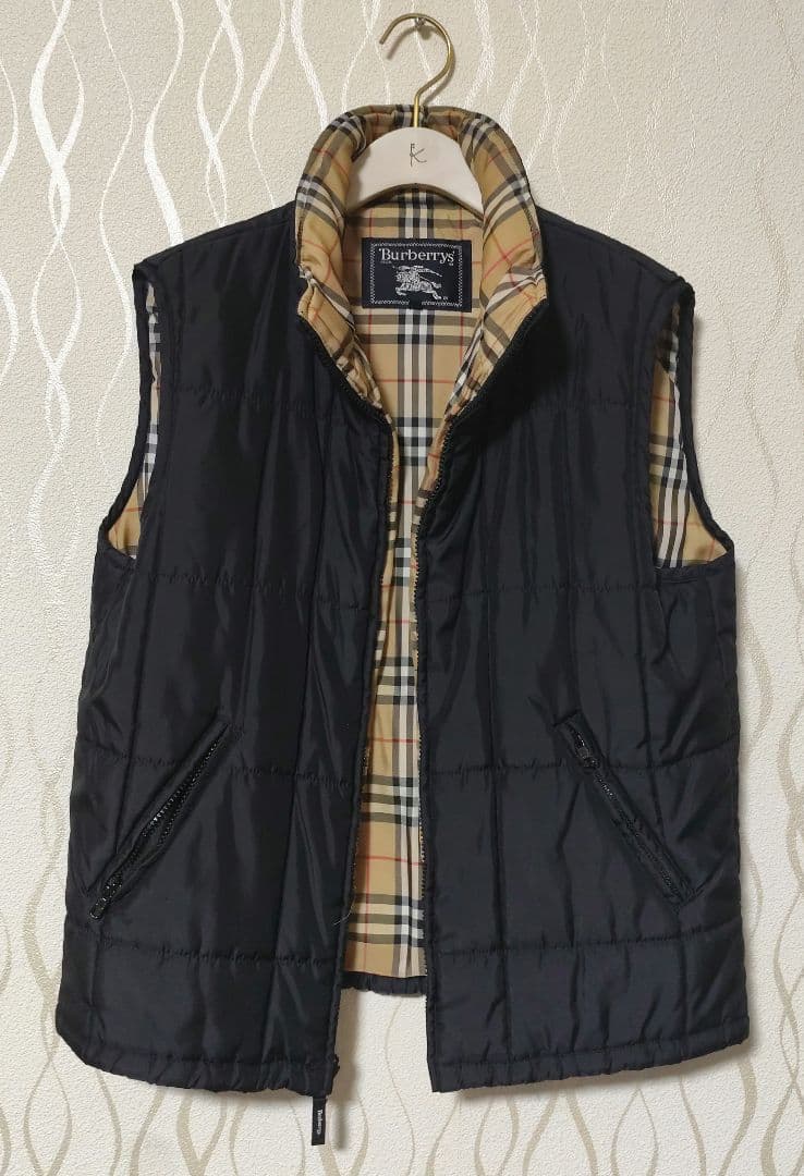 Burberry ブラック アウター ライナー付