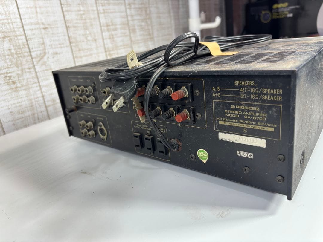 Pioneer ステレオアンプ テープデッキ　modelCT-3 SA-6700