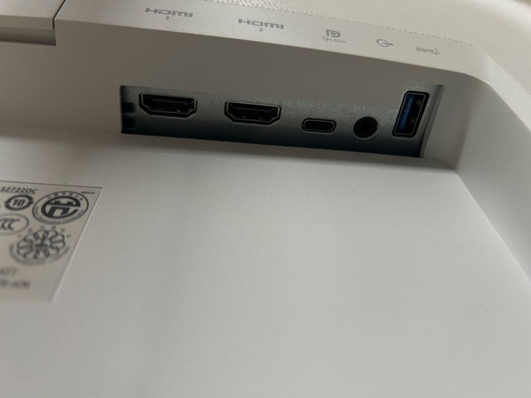 DELL S2722DC ディスプレイ