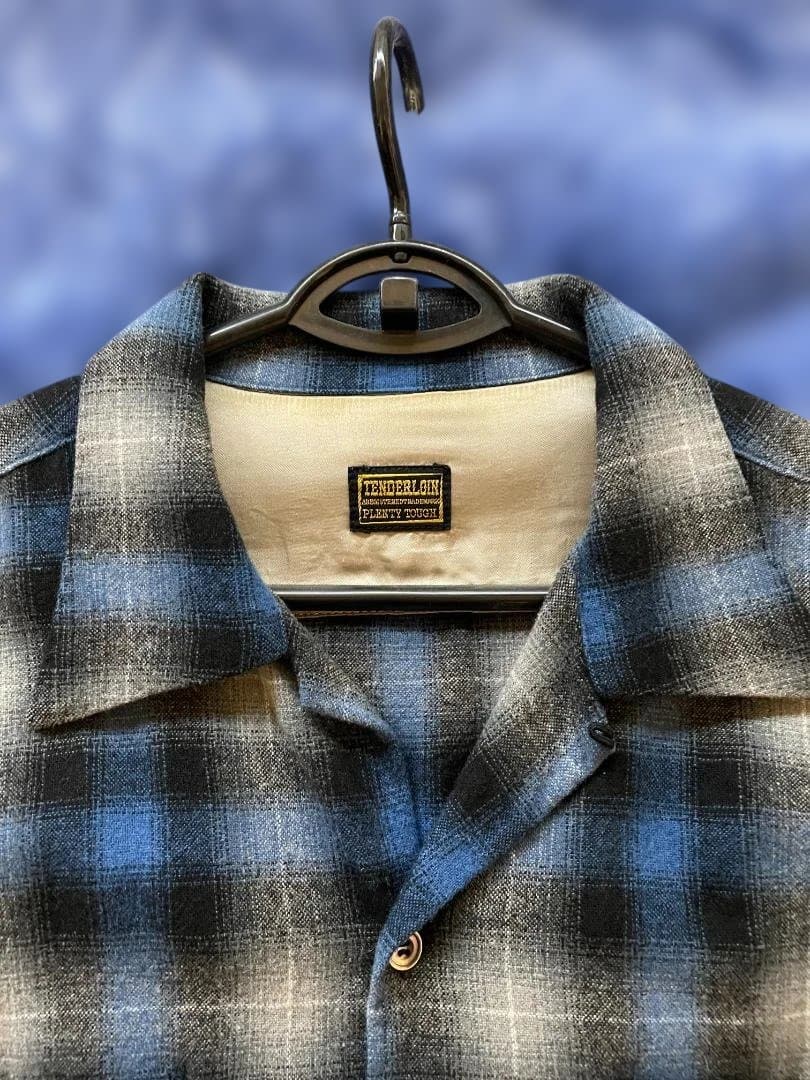 ロ*ル様 08AW テンダーロイン T-WOOL SHT S ウールシャツ キム