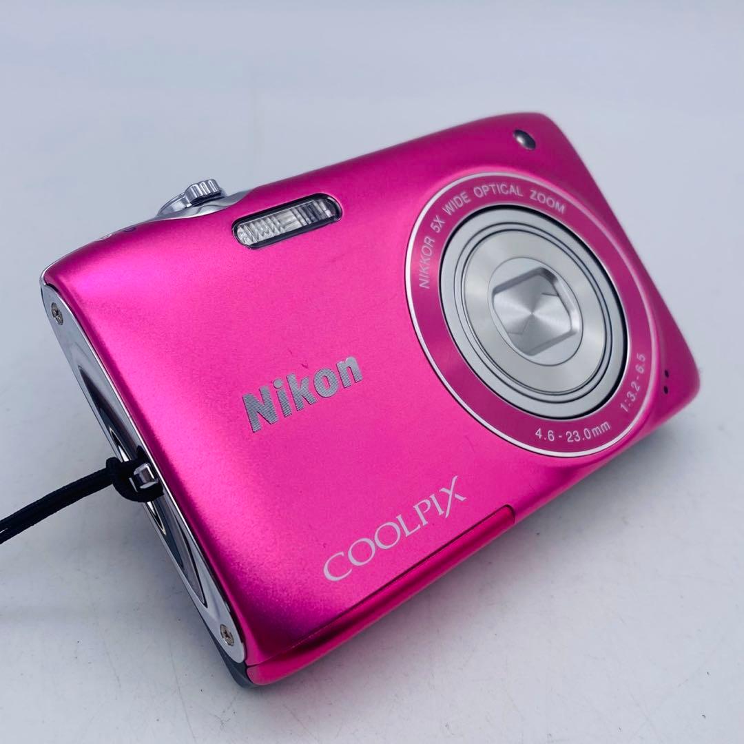 【美品動作確認済み】Nikon COOLPIX S3100