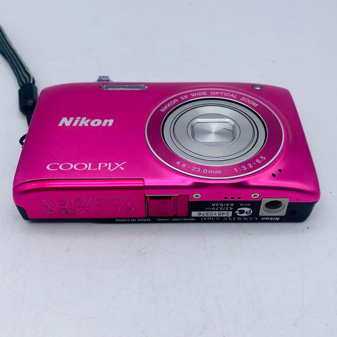 【美品動作確認済み】Nikon COOLPIX S3100
