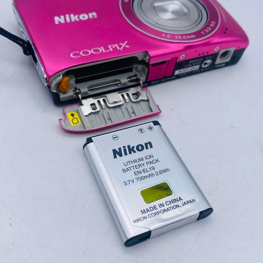 【美品動作確認済み】Nikon COOLPIX S3100
