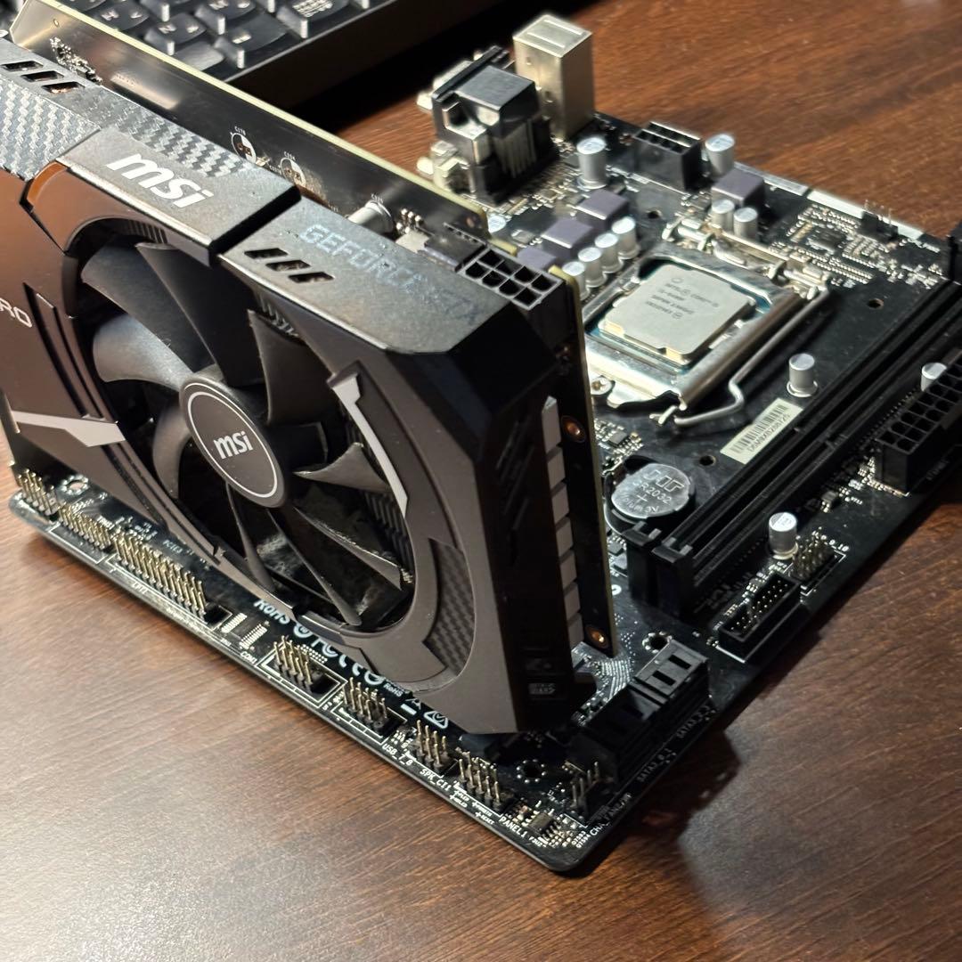 【マザボ付】MSI GeForce GTX 1660 + i5-9400F