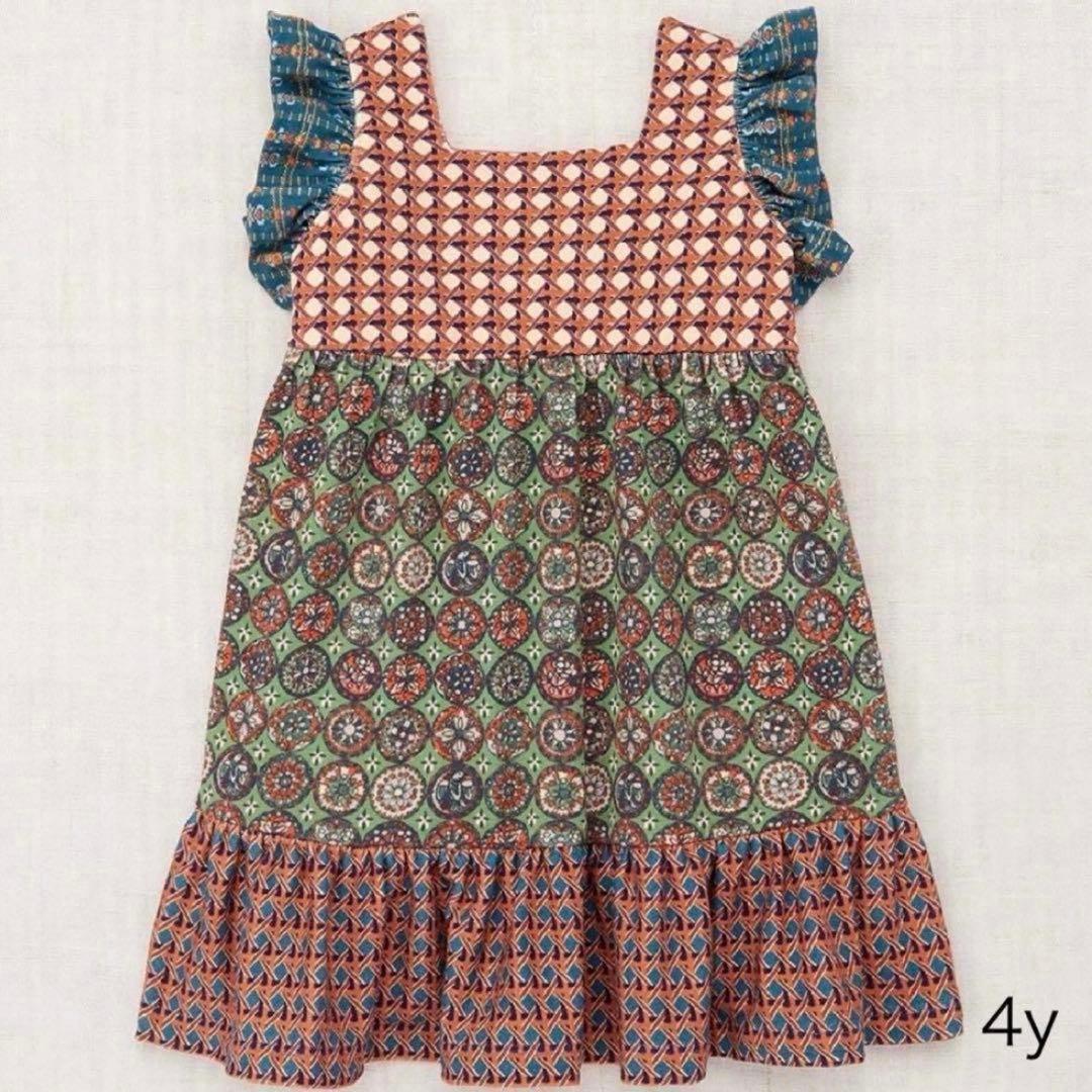 ワンピース Misha & Puff Assemblage Ruffle Dress