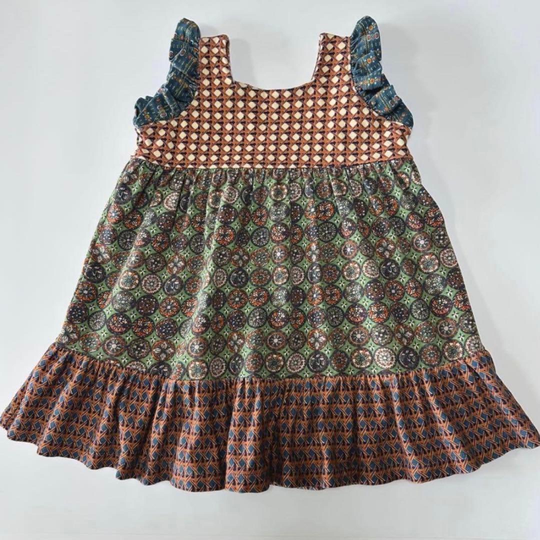 ワンピース Misha & Puff Assemblage Ruffle Dress