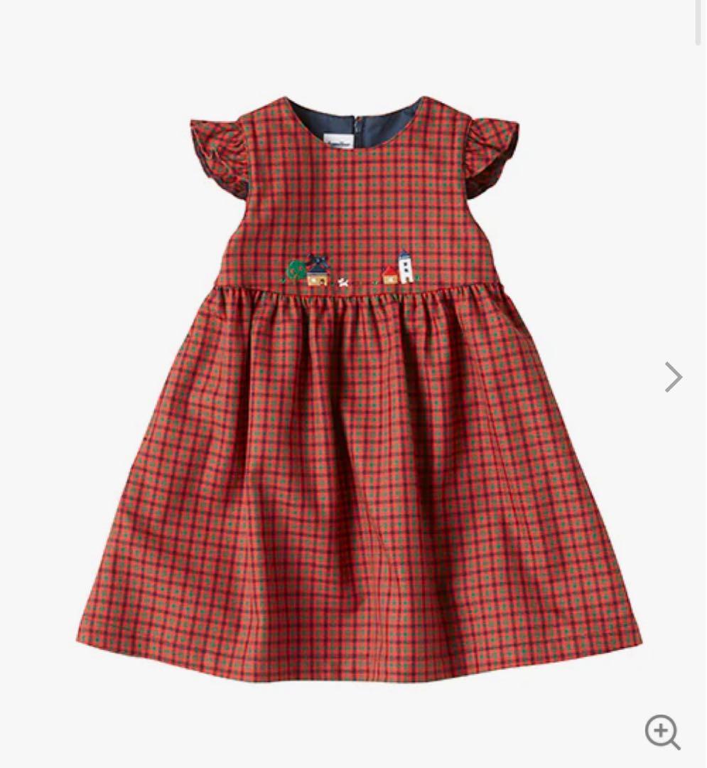 お値下げしました#美品#現行品 ファミリア 定番 90 ワンピース ブラウス