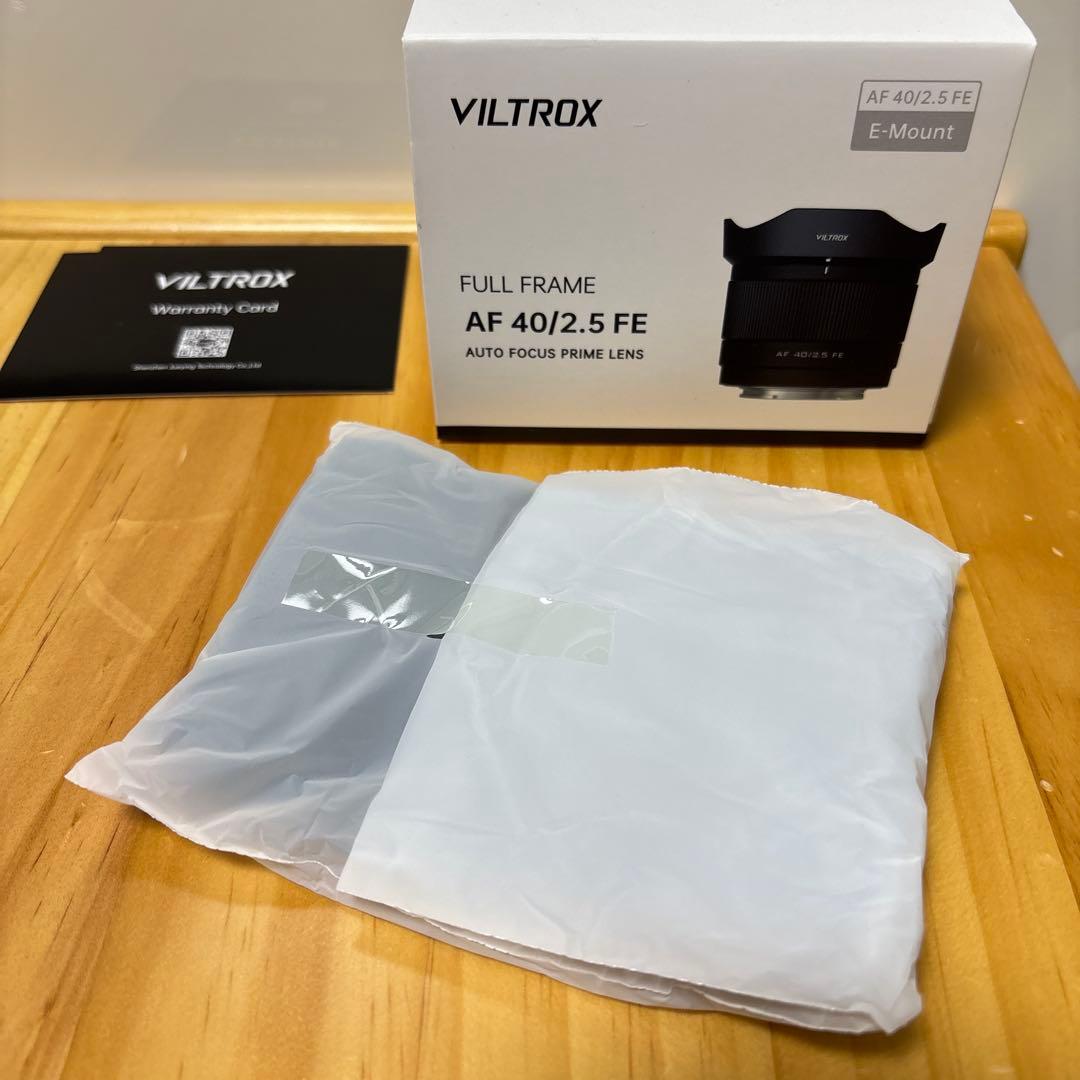 VILTROX AF 40/2.5 FE 単焦点レンズ