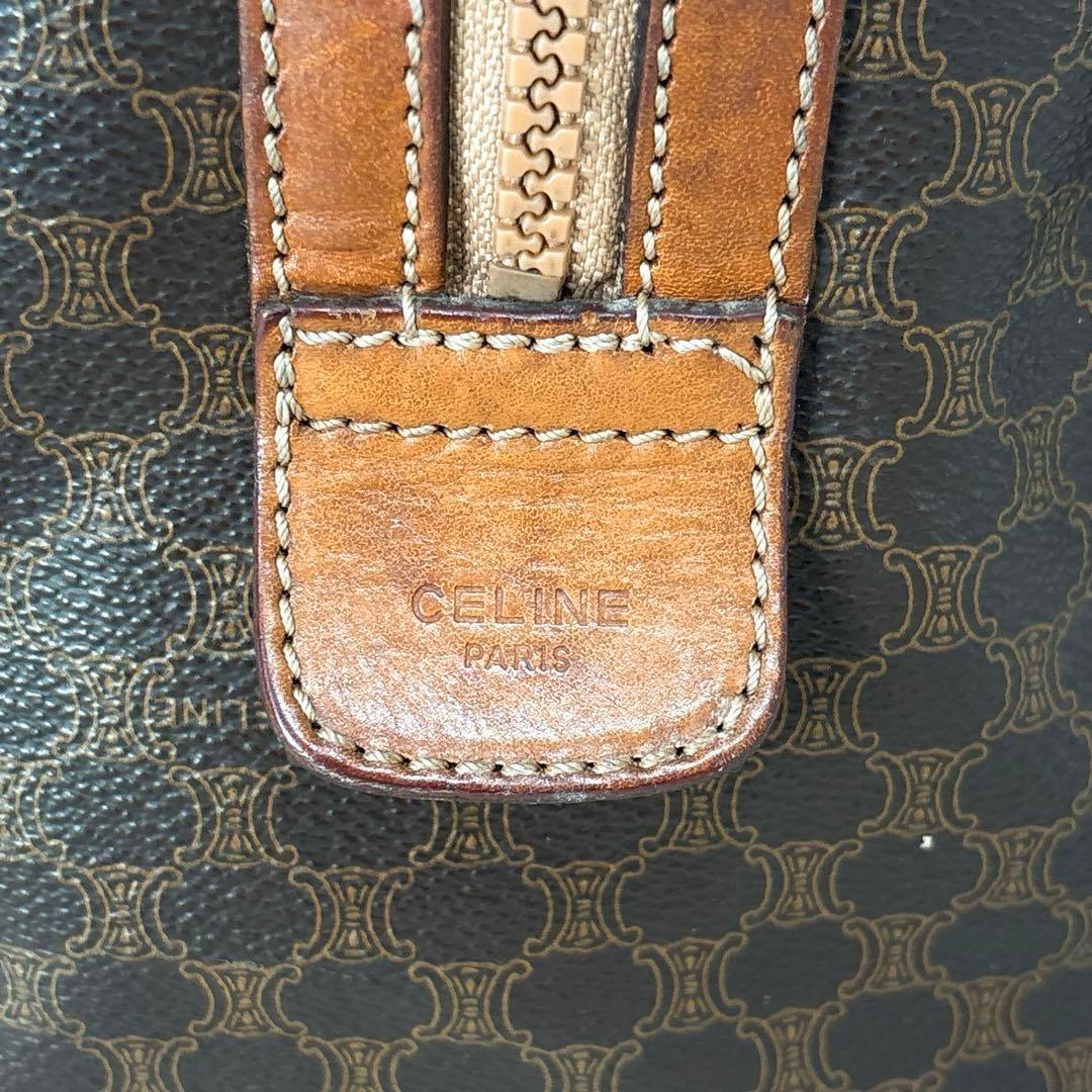 セリーヌ マカダム ミニボストンバッグ