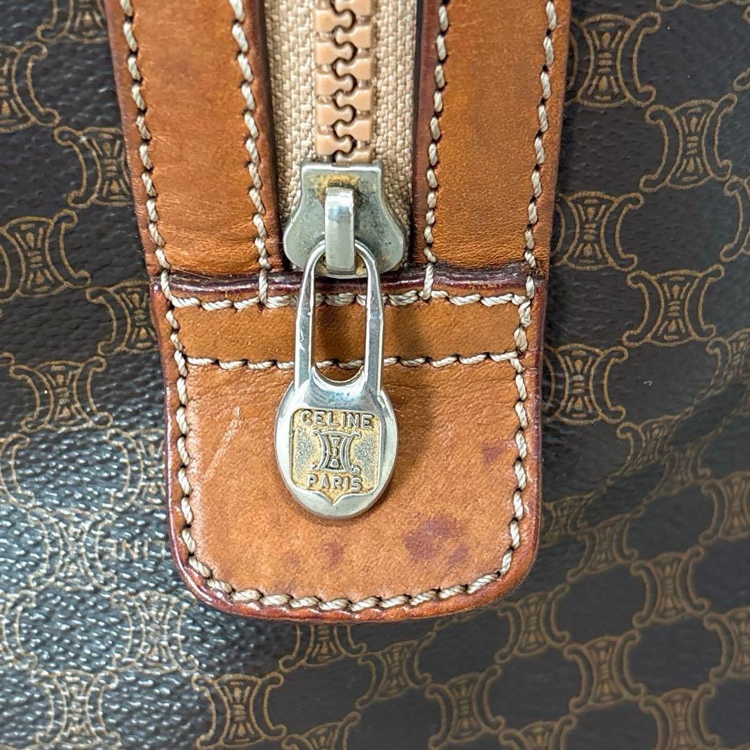 セリーヌ マカダム ミニボストンバッグ