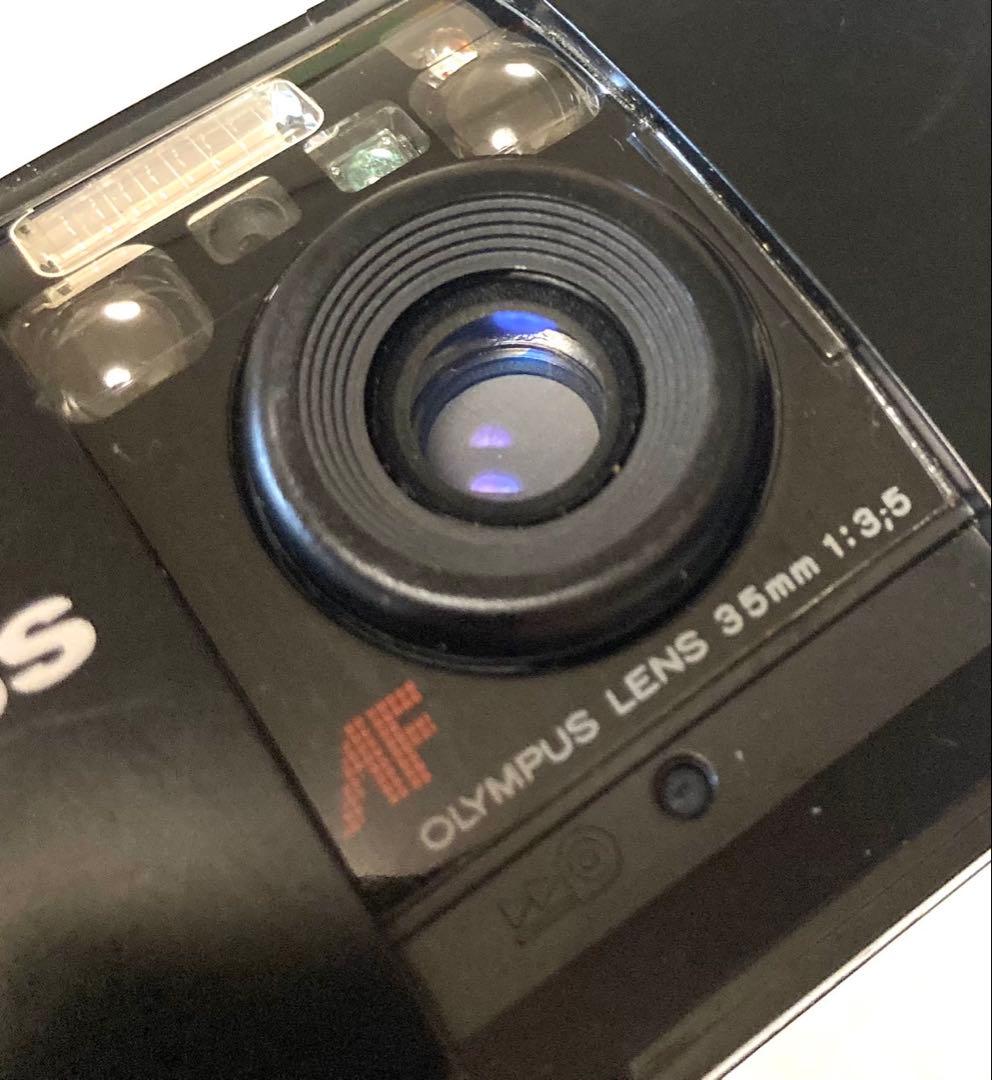 【完動品】OLYMPUS μ[mju:] 初代 ブラック 動作確認済