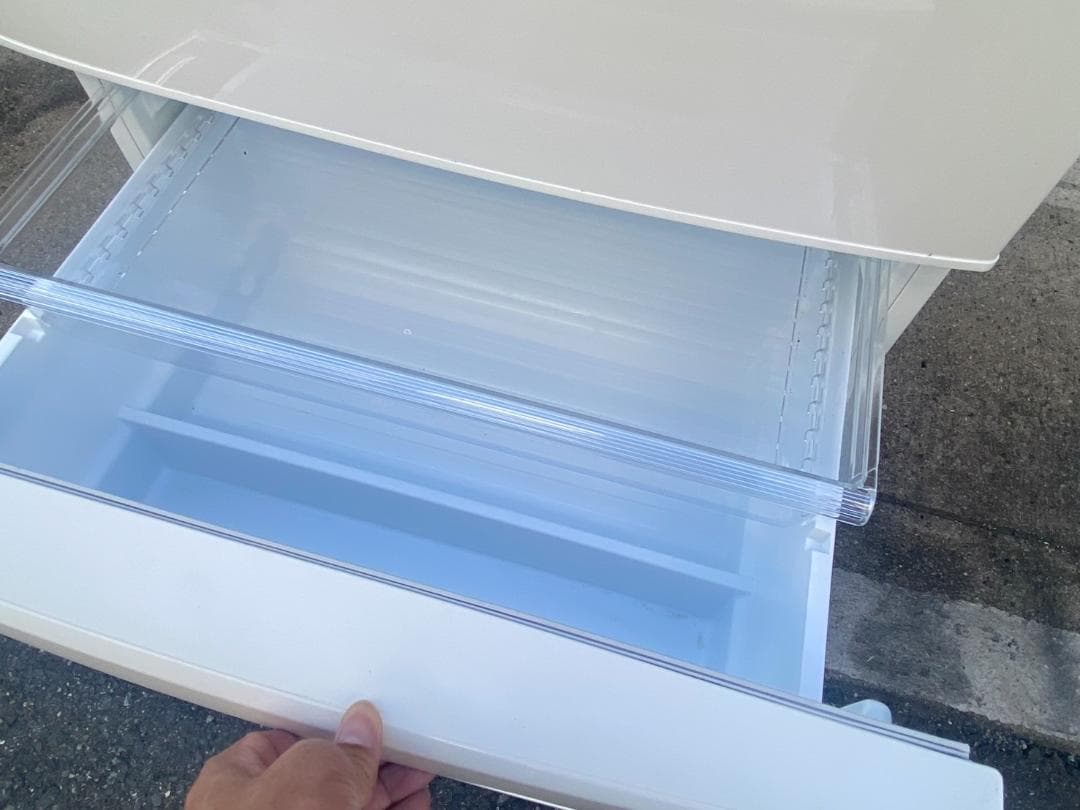 A666♠️パナソニック 6ドア冷凍冷蔵庫「NR-FVF453-W」451L